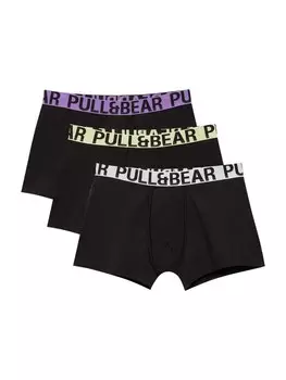 Боксеры Pull&Bear, черный