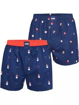 Боксеры рождество Happy Shorts, мультиколор