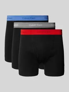 Боксеры с эластичным поясом и логотипом Calvin Klein Underwear, красный