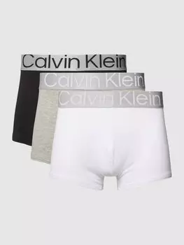 Боксеры с эластичным поясом и логотипом в упаковке 3 шт Calvin Klein Underwear