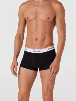 Боксеры с эластичным поясом и логотипом в упаковке 3 шт Calvin Klein Underwear, коричневый