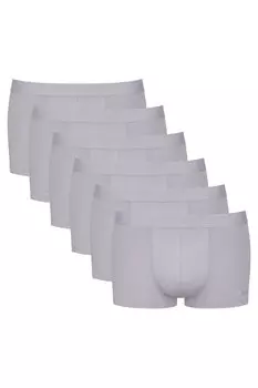Боксеры с чистым дизайном - 6 пар Sloggi, серый