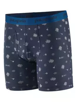 Боксеры с цветочным принтом Patagonia, синий