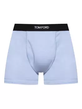 Боксеры с фирменным поясом TOM FORD, синий