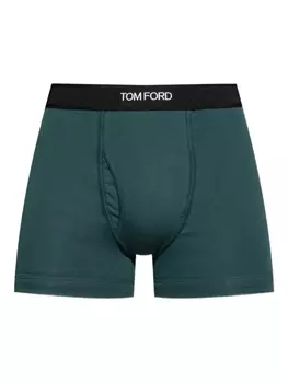 Боксеры с фирменным поясом TOM FORD, зеленый