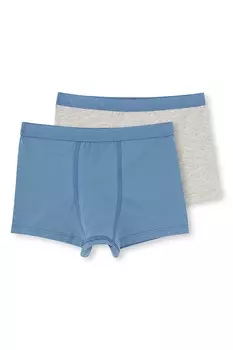 Боксеры с хлопком, 2 пары Dagi, синий