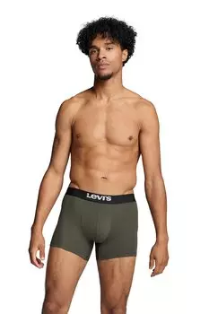 Боксеры с хлопком - 2 пары Levi'S, зеленый