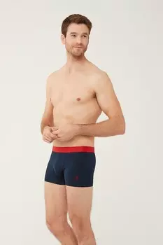 Боксеры с хлопком - 2 пары U S Polo Assn , серый