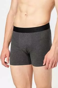 Боксеры с хлопком - 3 пары Superdry, черный