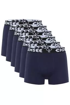 Боксеры с логотипом, 6 пар Chiemsee, синий