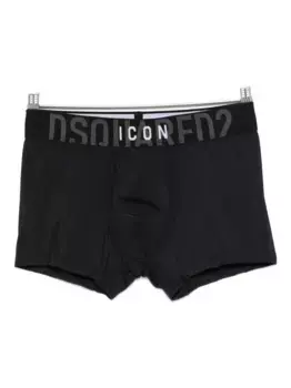 Боксеры с логотипом DSQUARED2, черный