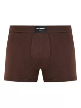 Боксеры с логотипом DSQUARED2, коричневый