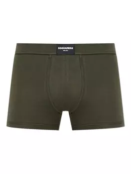 Боксеры с логотипом DSQUARED2, зеленый