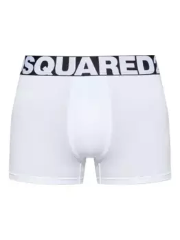 Боксеры с логотипом на ленте DSQUARED2, белый