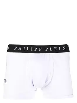 Боксеры с логотипом Philipp Plein, белый
