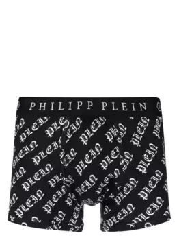 Боксеры с логотипом Philipp Plein, черный
