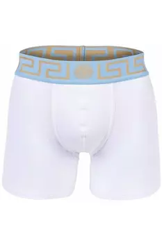 Боксеры с логотипом Топика Versace, белый