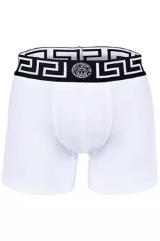 Боксеры с логотипом Топика Versace, черный