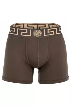 Боксеры с логотипом Топика Versace, желтый