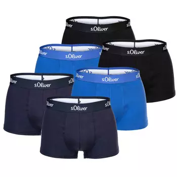 Боксеры s.Oliver 6 шт, синий