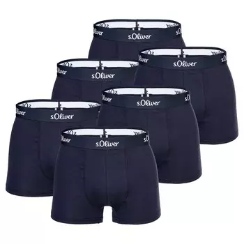 Боксеры S Oliver Boxershort 6 шт, морской