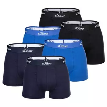 Боксеры S Oliver Boxershort 6 шт, синий