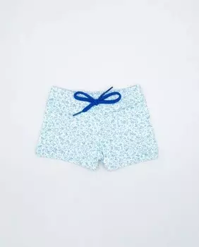 Боксеры с принтом и кулиской для мальчика Fina Ejerique, синий