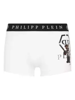 Боксеры с принтом Teddy Bear Philipp Plein, белый