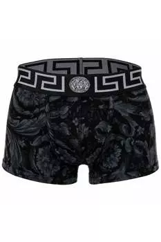 Боксеры с принтом Versace, черный