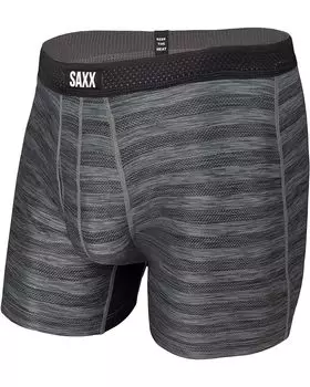 Боксеры SAXX UNDERWEAR Droptemp Cooling Mesh, цвет Black Heather