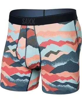 Боксеры SAXX UNDERWEAR Quest Quick Dry Mesh, цвет Mountain Abstract/Multi