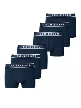 Боксеры SCHIESSER 95/5 Organic Cotton, темно-синий