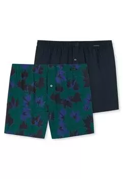 Боксеры Schiesser Boxershort 2 шт, темно-синий