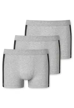 Боксеры Schiesser Boxershort 3 шт, серый