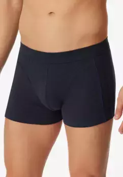 Боксеры Schiesser Comfort Fit с эластичным поясом, цвет Melange-Blau