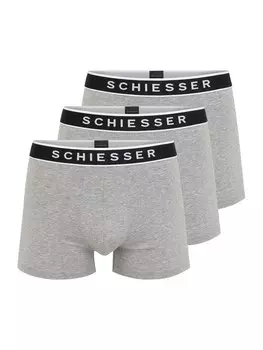 Боксеры SCHIESSER, пятнистый серый