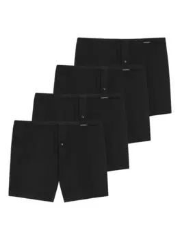 Боксеры Schiesser short 4er Pack, черный