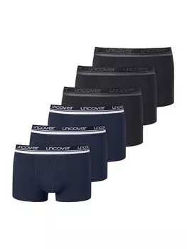 Боксеры SCHIESSER Uncover, цвет Navy/Black