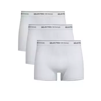 Боксеры SELECTED HOMME "SLHLIAM 3-PACK TRUNK NOOS" (упаковка), белый