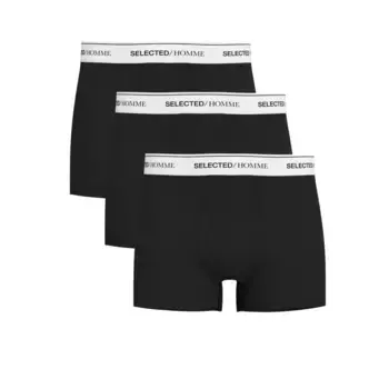 Боксеры SELECTED HOMME "SLHLIAM 3-PACK TRUNK NOOS" (упаковка), черный