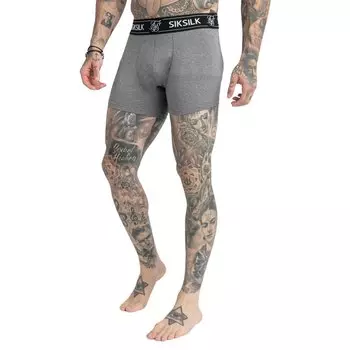 Боксеры Siksilk 3 шт, серый