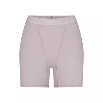 Боксеры SKIMS Cotton Rib, цвет Oyster