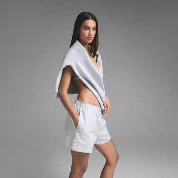 Боксеры SKIMS, цвет zen blue stripe