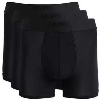 Боксеры Skims Stretch Boxer Brief 3" - 3 шт, цвет Obsidian