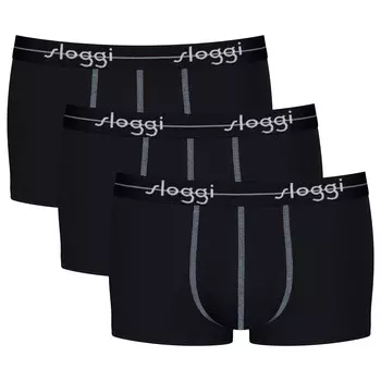Боксеры Sloggi Boxershort 3 шт, черный