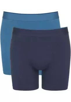 Боксеры sloggi "мужские EVER Airy Short C2P" (2 шт. в упаковке), мужские шорты, плавки, дышащая сетка, синий
