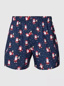 Боксеры со сплошным узором Christian Berg, красный