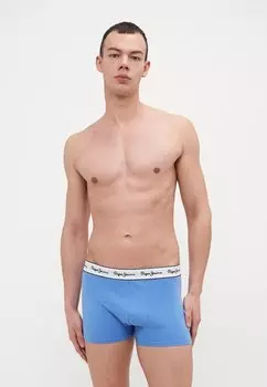Боксеры SOLID 3 PACK Pepe Jeans, синий