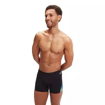 Боксеры Speedo Allover Digi V-Cut, черный