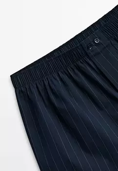Боксеры STRIPED Massimo Dutti, синий